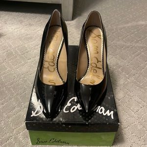Sam Edelman pumps worn 4 inch heels